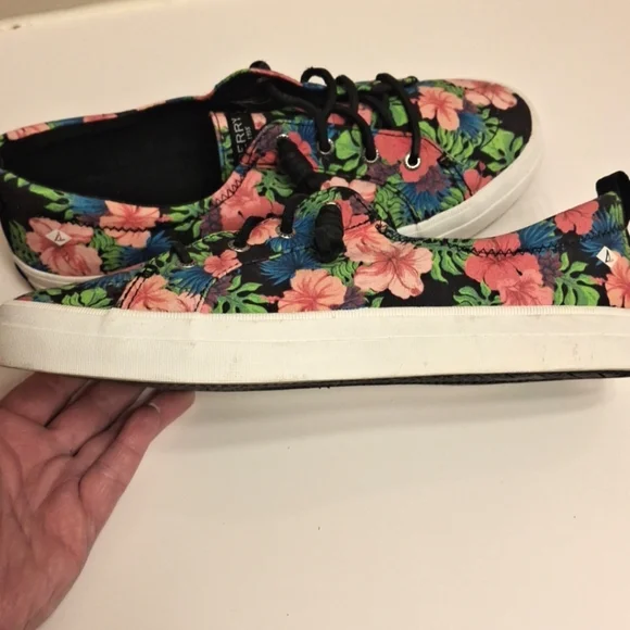 SPERRY TOP SIDER TROPICAL PRINT EUC - Picture 12 of 16